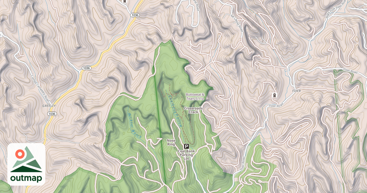 Map of Buttsweat & Tears