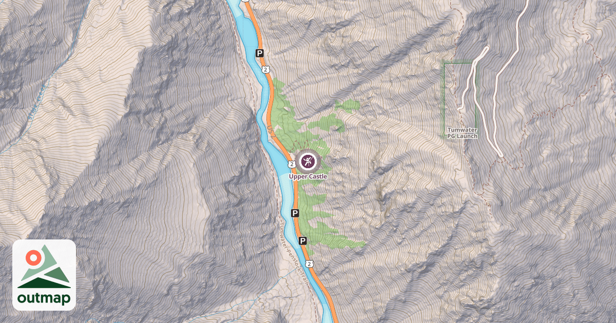 Map of Upper Castle