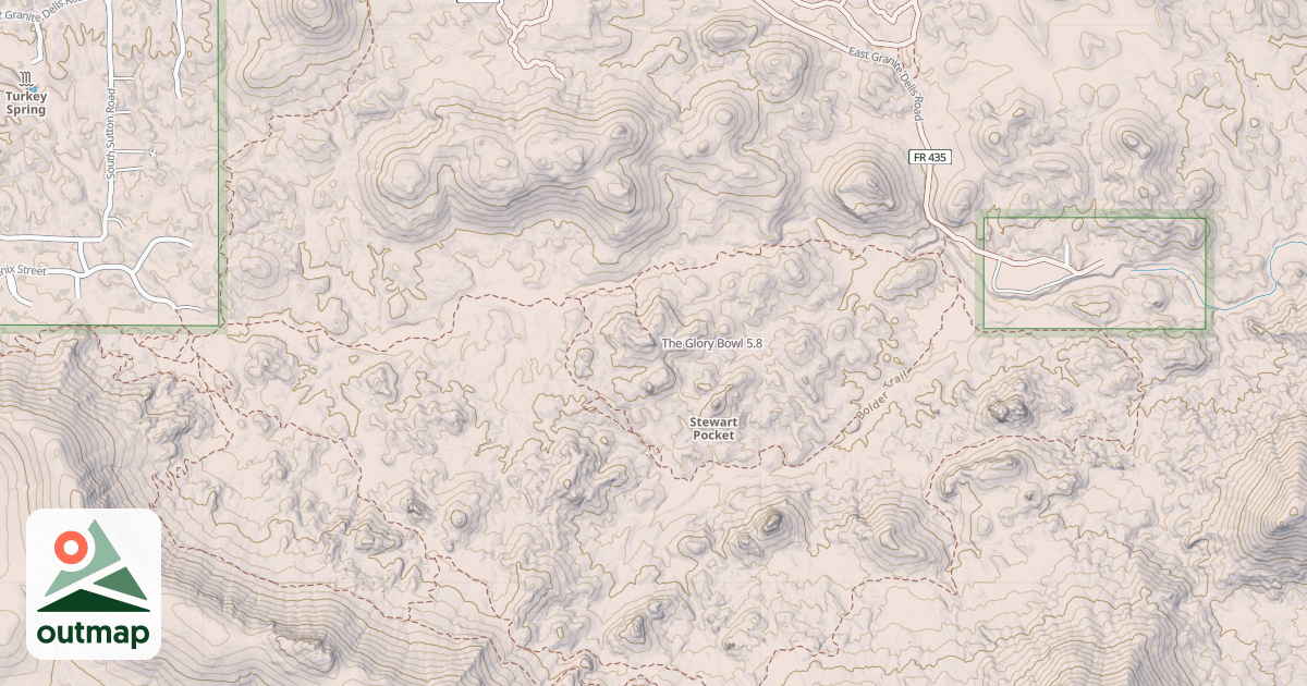 Map of The Glory Bowl