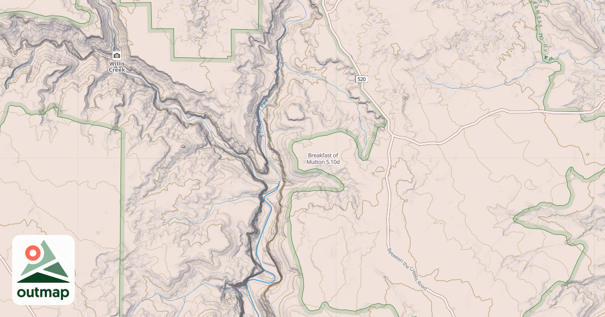 Map of Breakfast of Mutton