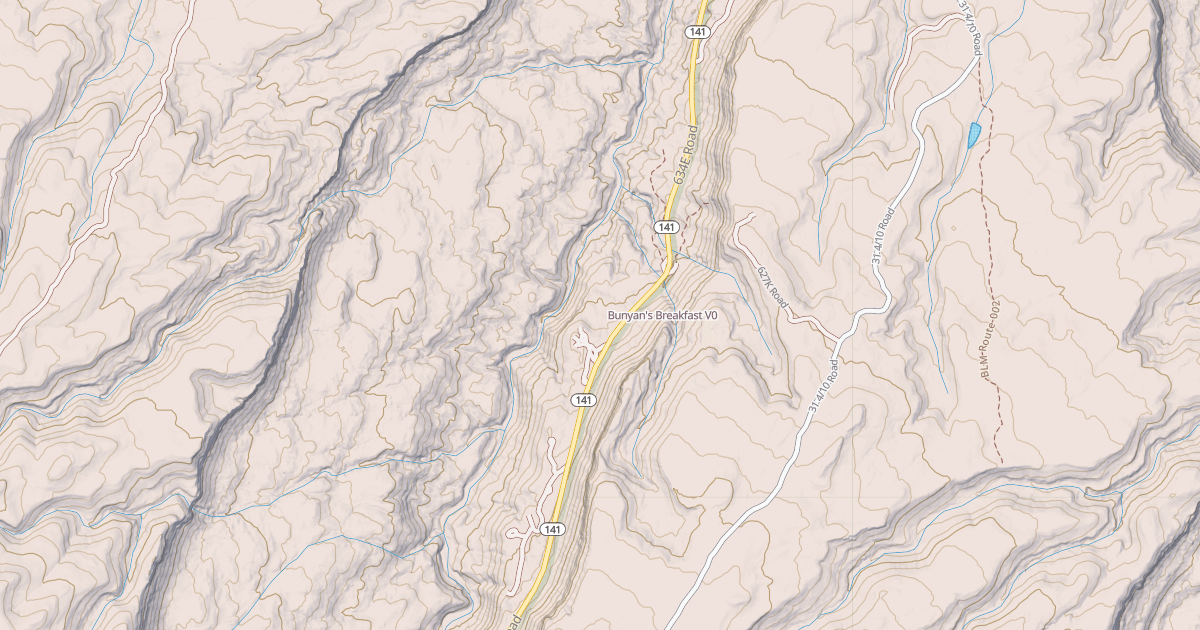 Map preview of Bunyan's Breakfast