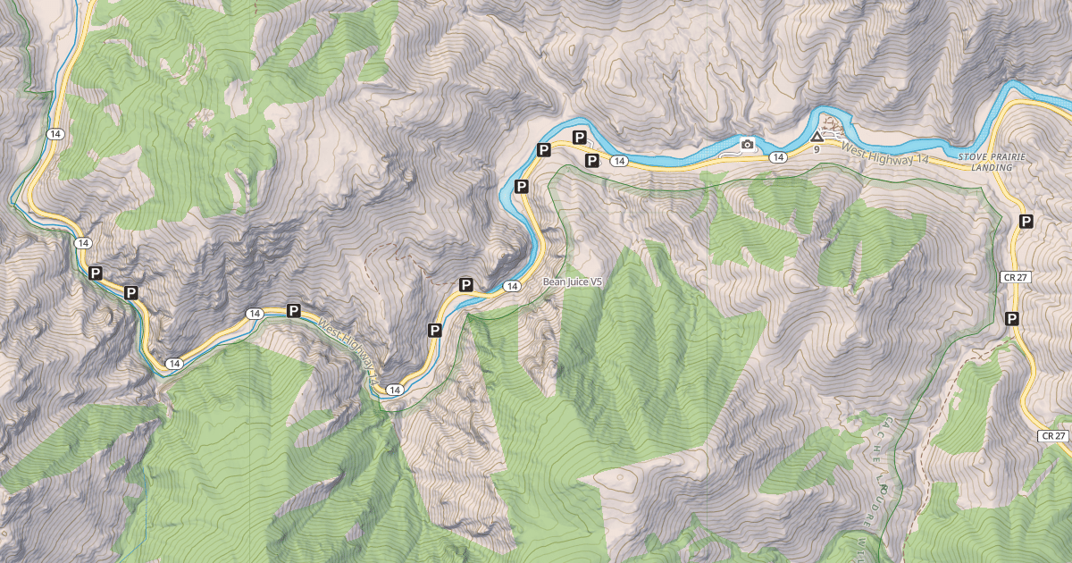 Map preview of Bean Juice