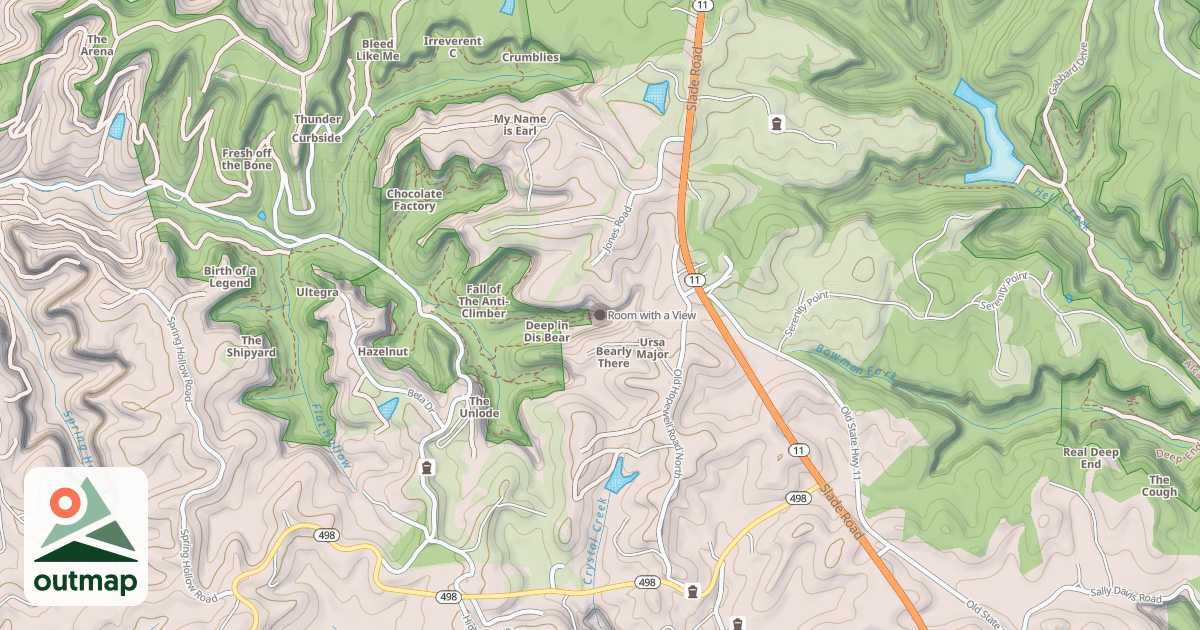 Map of Room with a View
