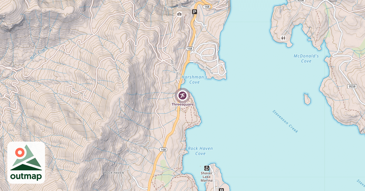 Map of Threesquare