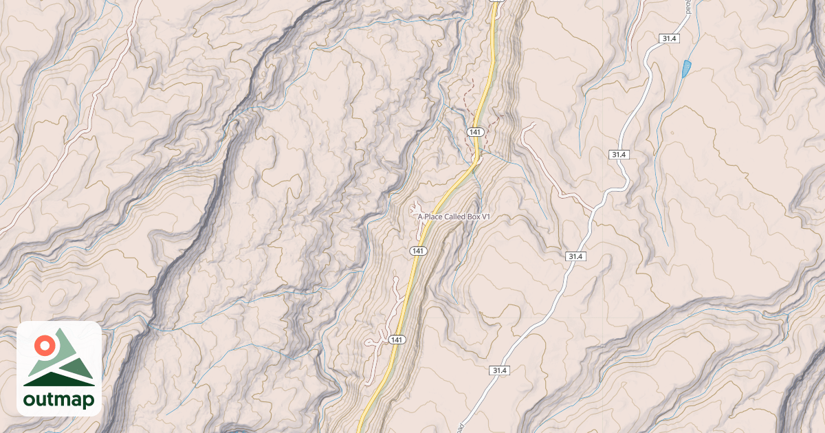 Map of A Place Called Box