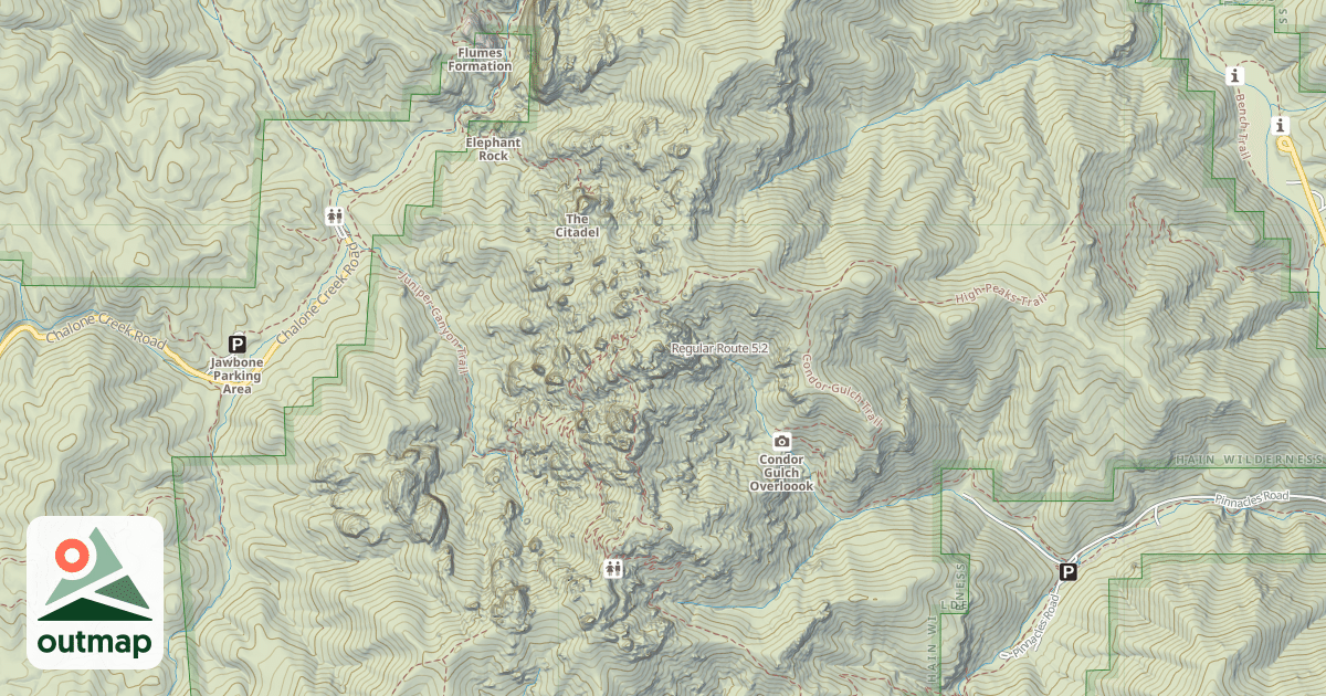 Map of Regular Route