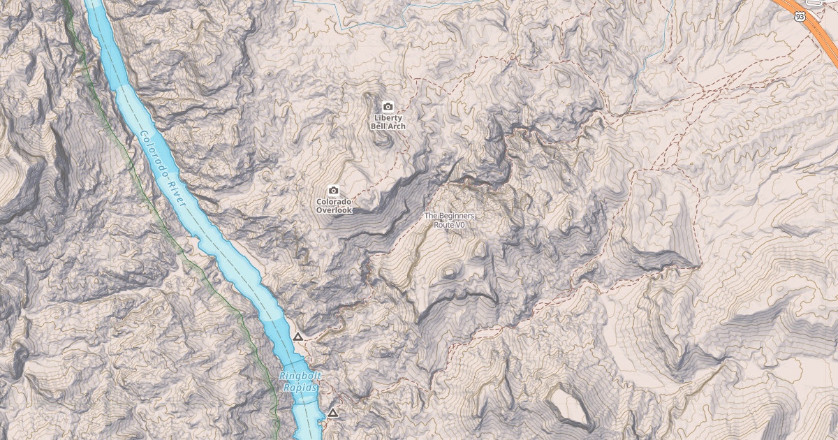 Map preview of The Beginners Route