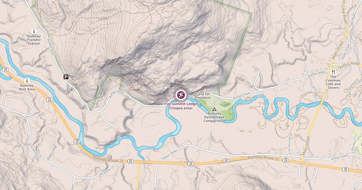 Map preview of True Summit Ledges (Utopia area)