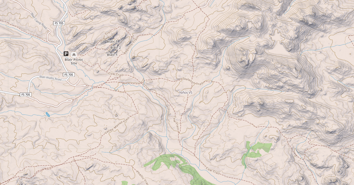 Map preview of Niños