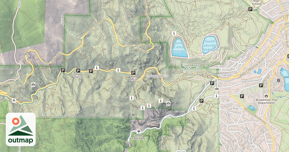 Map of Crack Parallel