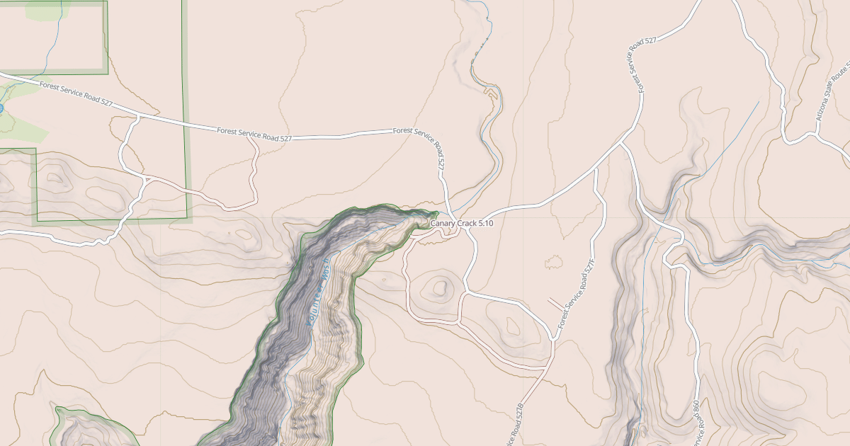 Map preview of Canary Crack