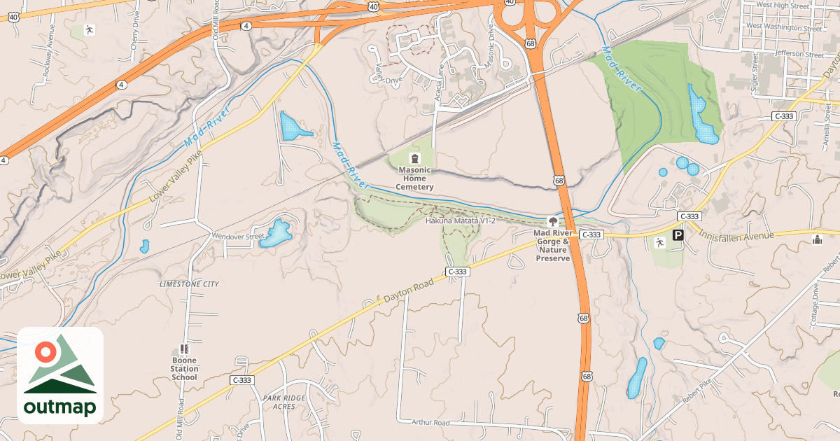 Map of Hakuna Matata