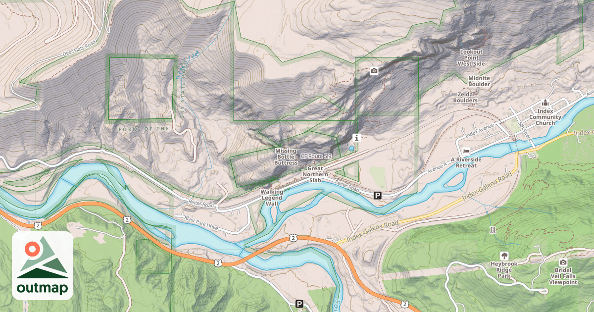 Map of CF Route