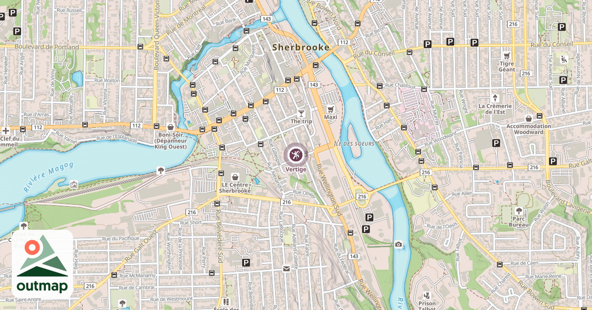Map of Vertige
