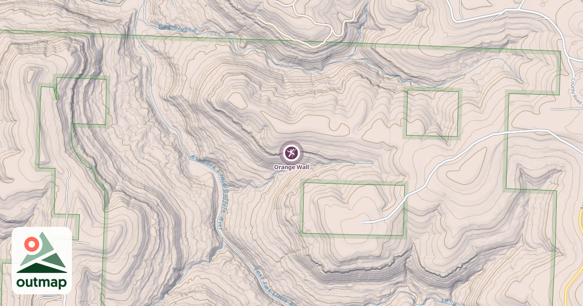 Map of Orange Wall
