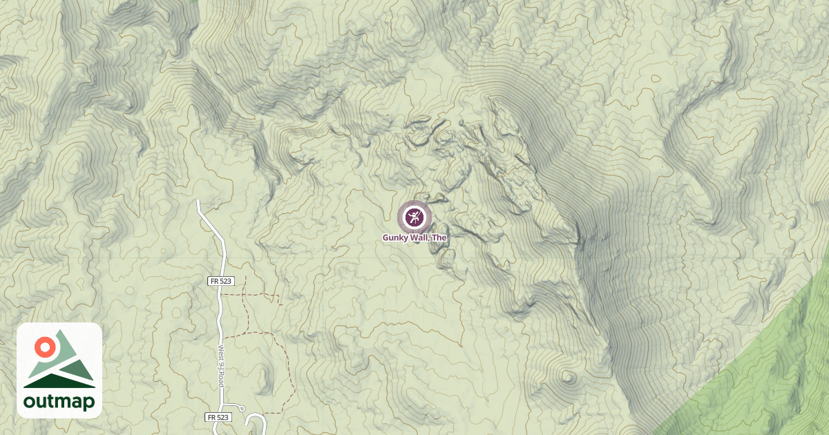Map of Gunky Wall, The