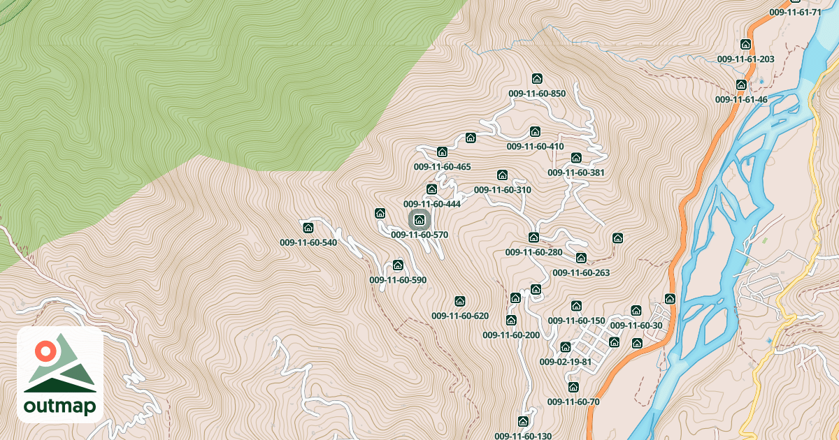 Map of 009-11-60-570
