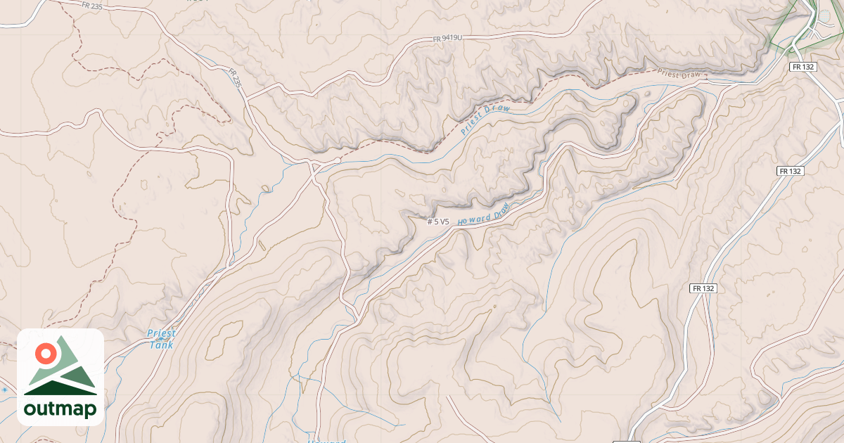Map of # 5