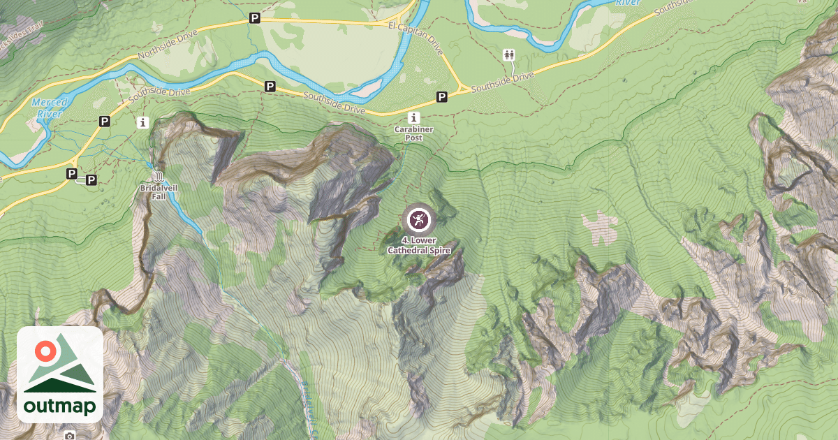 Map of 4. Lower Cathedral Spire