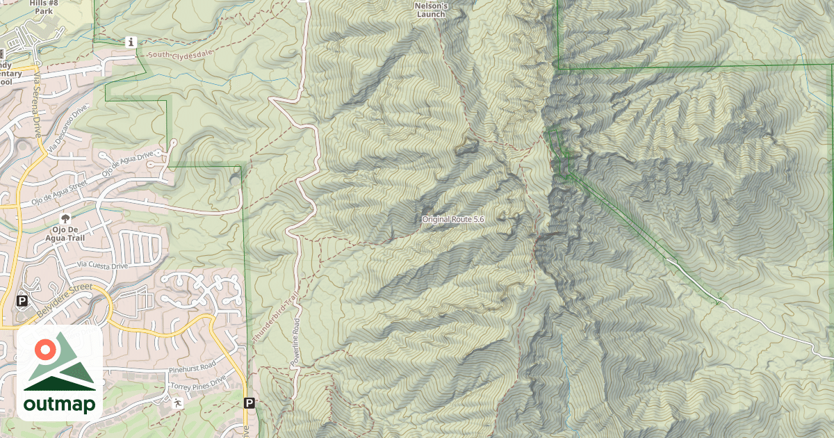Map of Original Route