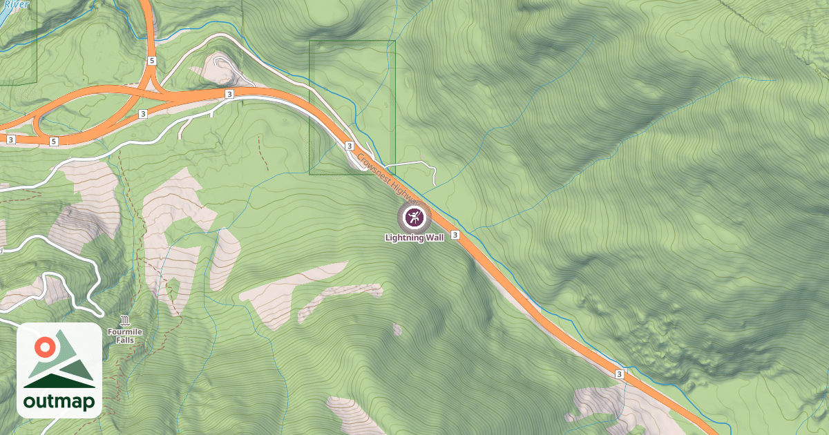 Map of Lightning Wall