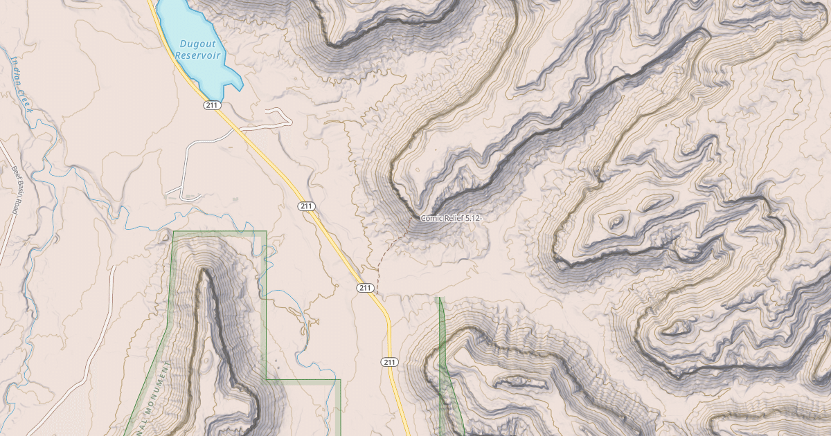 Map preview of Comic Relief