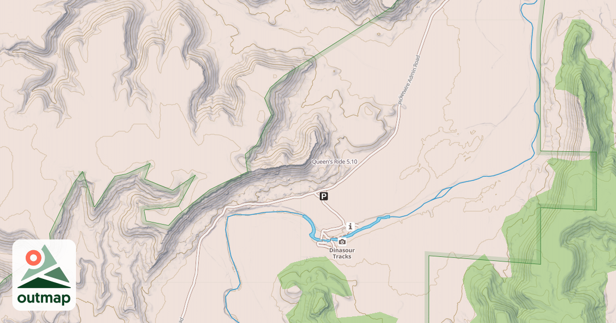 Map of Queen's Ride