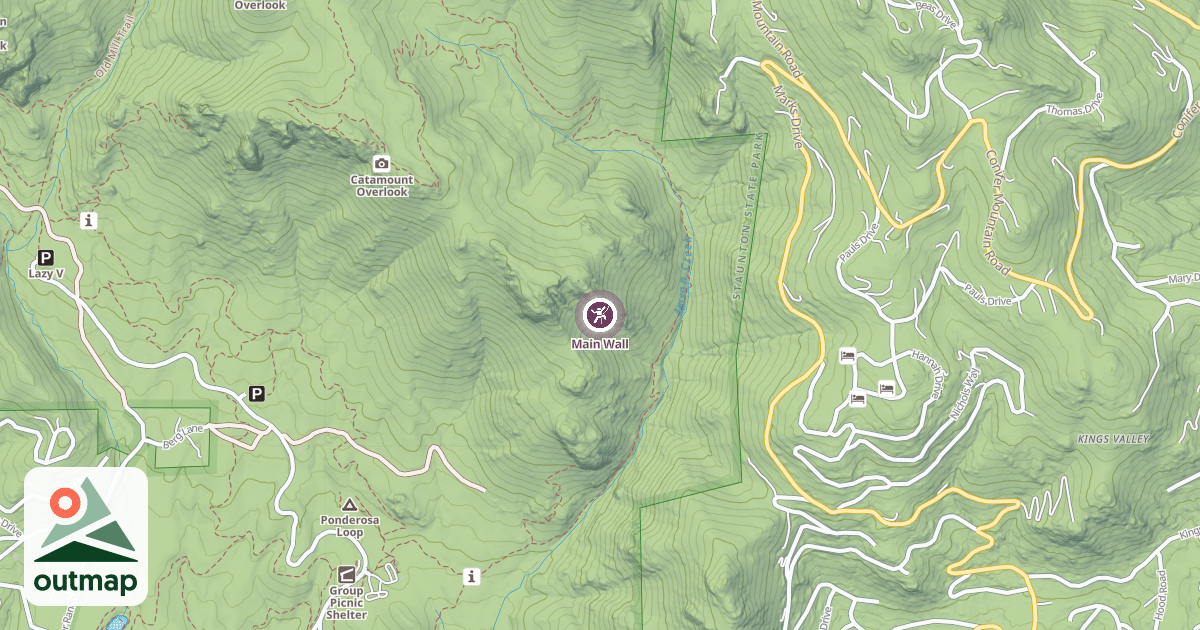Map of Main Wall