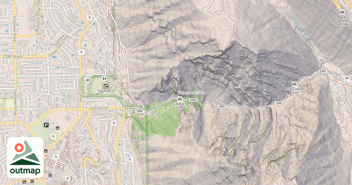 Map of Superman