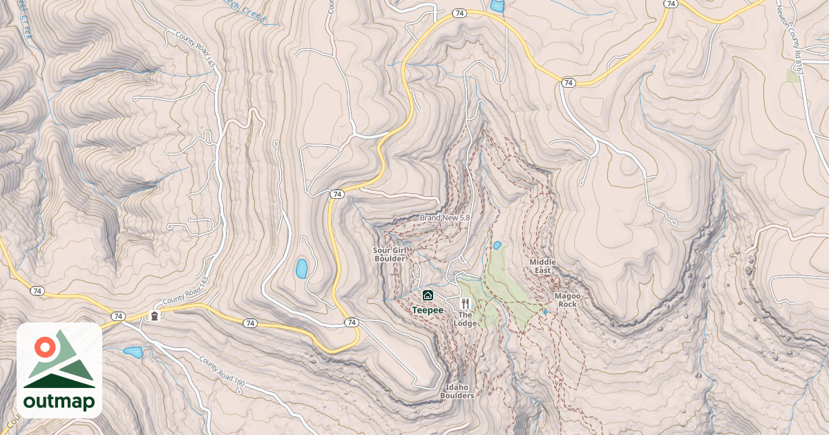 Map of Brand New