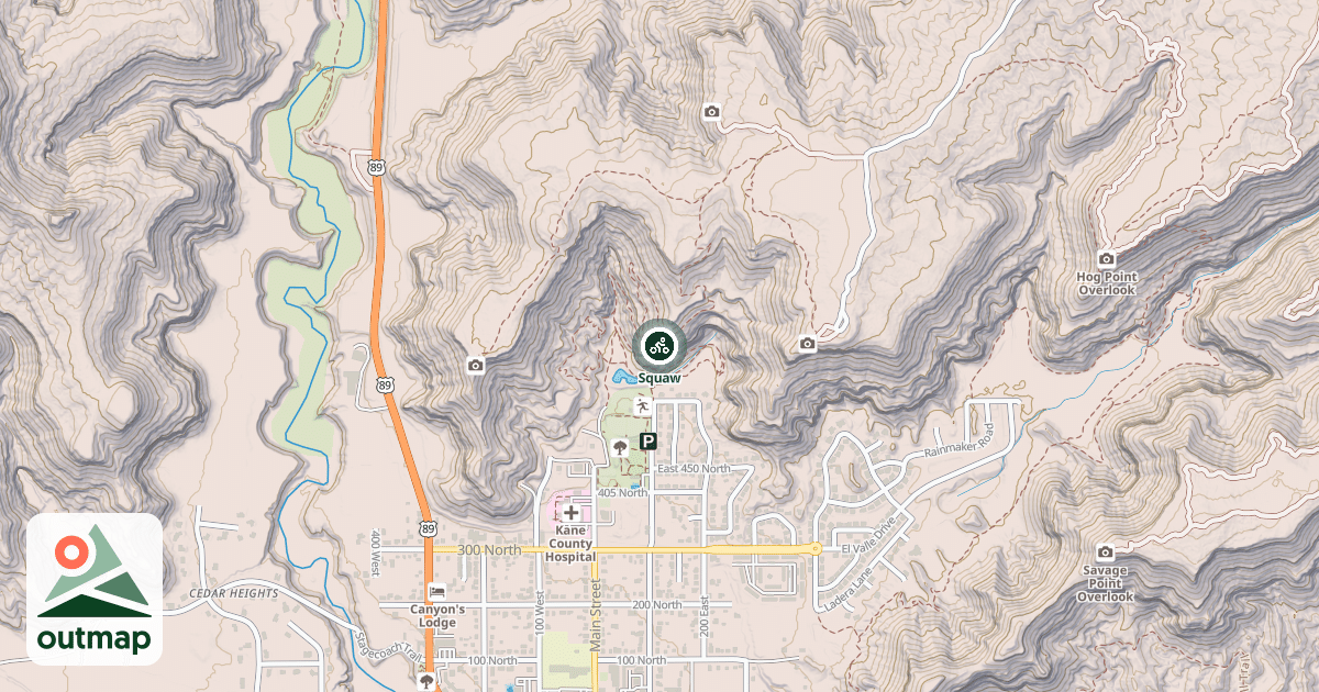 Map of Squaw