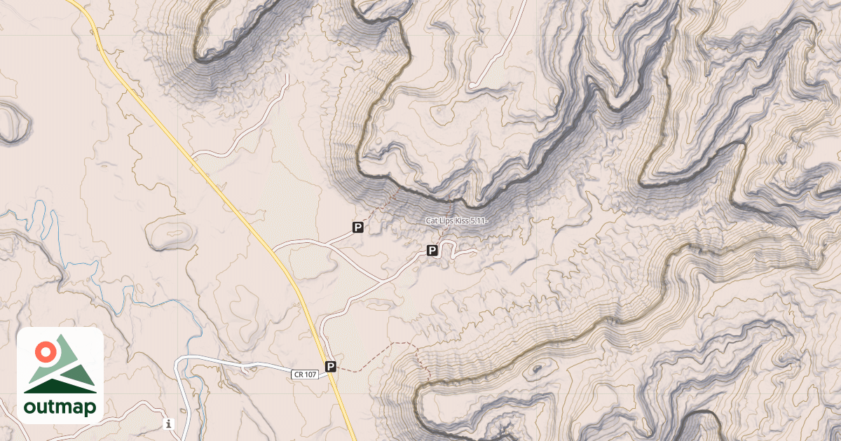 Map of Cat Lips Kiss