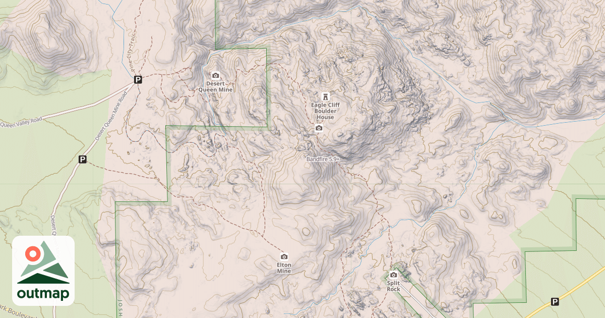 Map of Bandfire