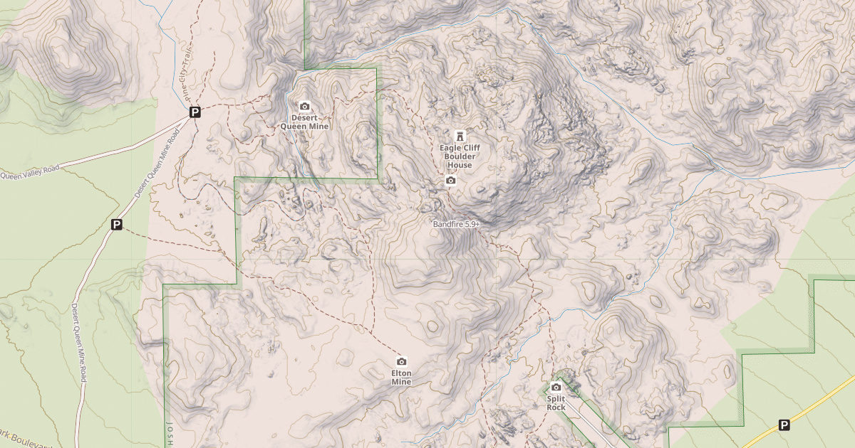 Map preview of Bandfire