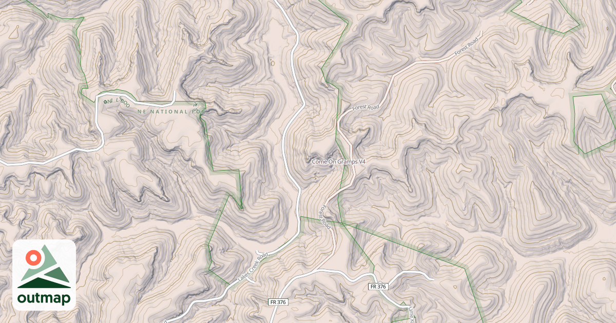 Map of Come On Gramps