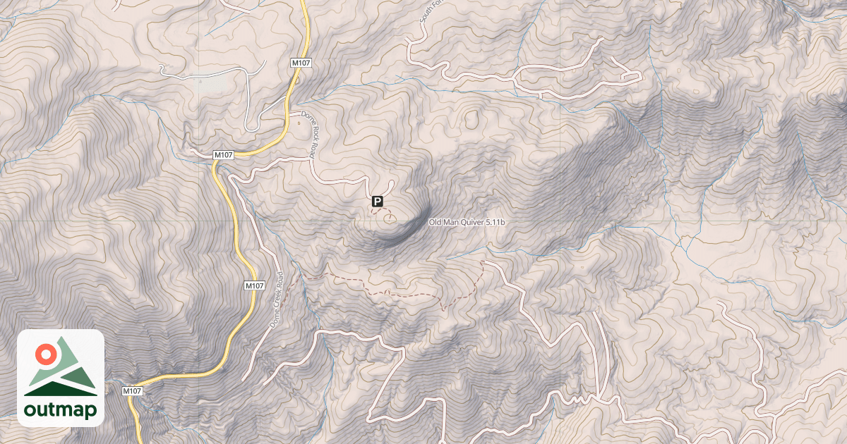 Map of Old Man Quiver