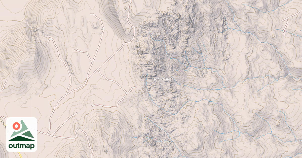 Map of China Girl
