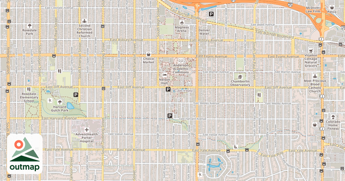 Map of Cubic