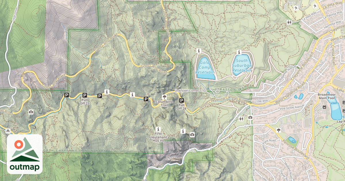 Map of Unknown Corner