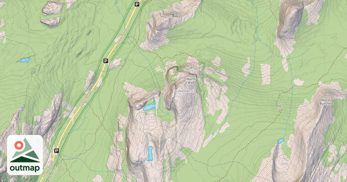 Map of Lothlorien