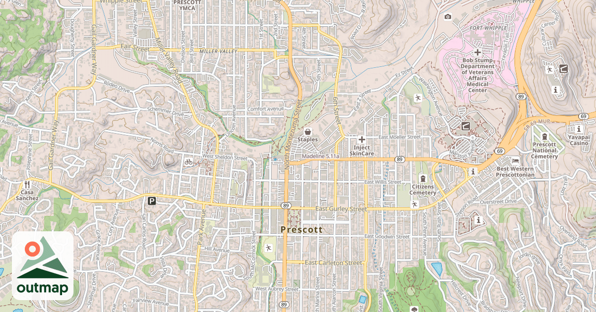 Map of Madeline