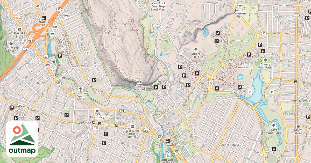 Map of Run For Cover