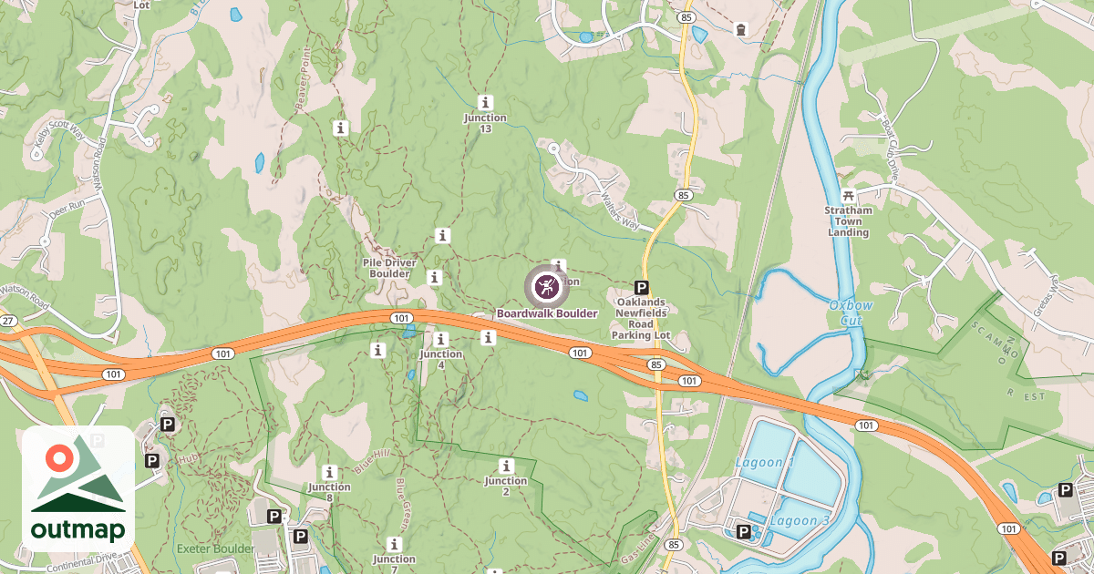 Map of Boardwalk Boulder