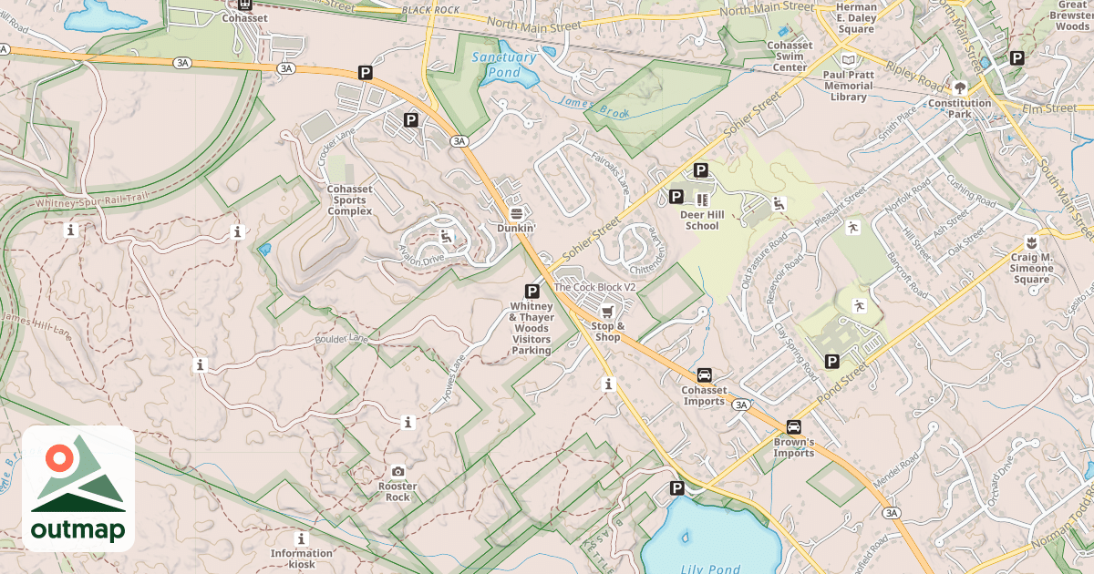 Map of The Cock Block