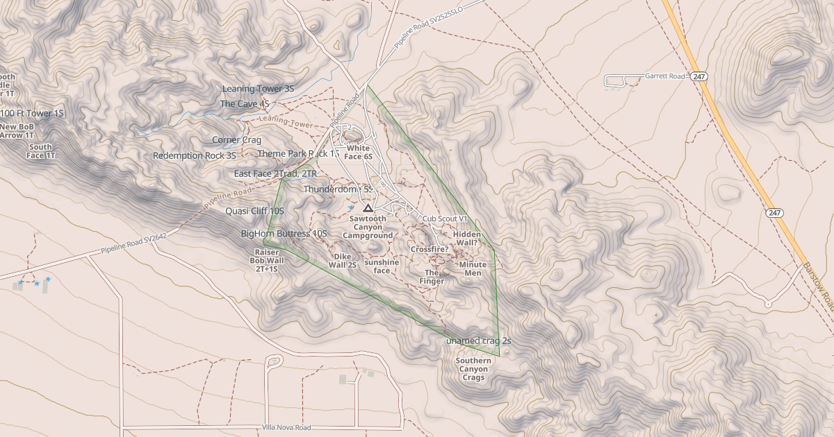 Map preview of Cub Scout