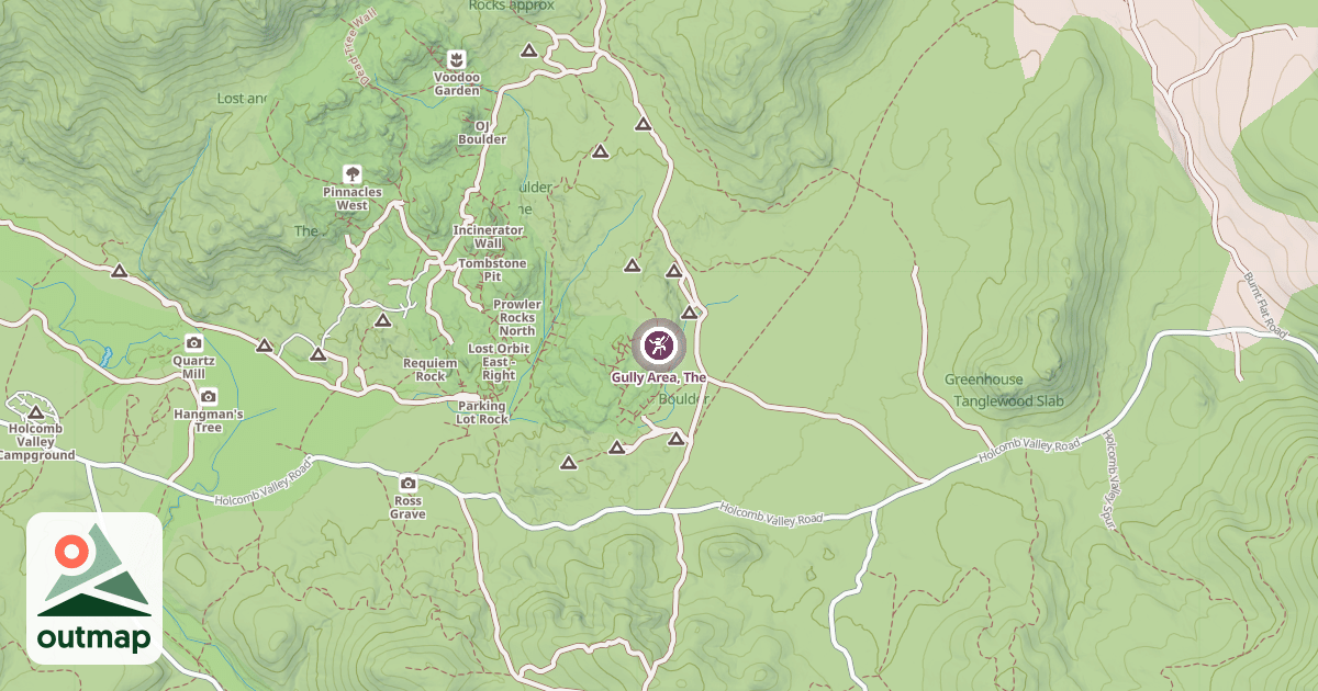 Map of Gully Area, The