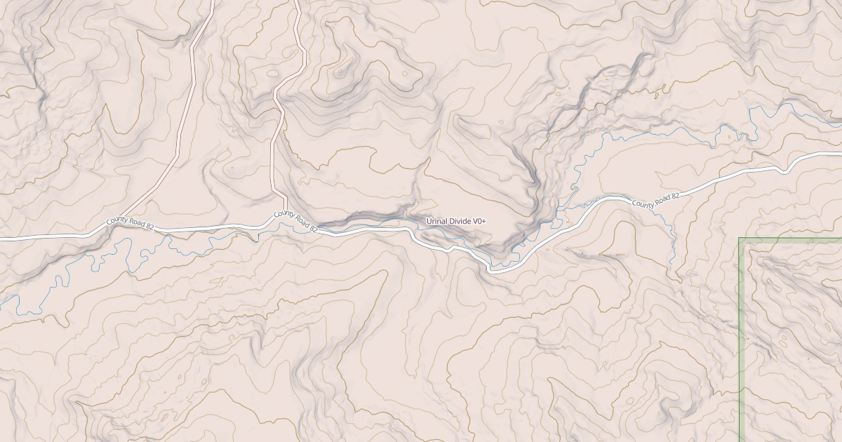 Map preview of Urinal Divide