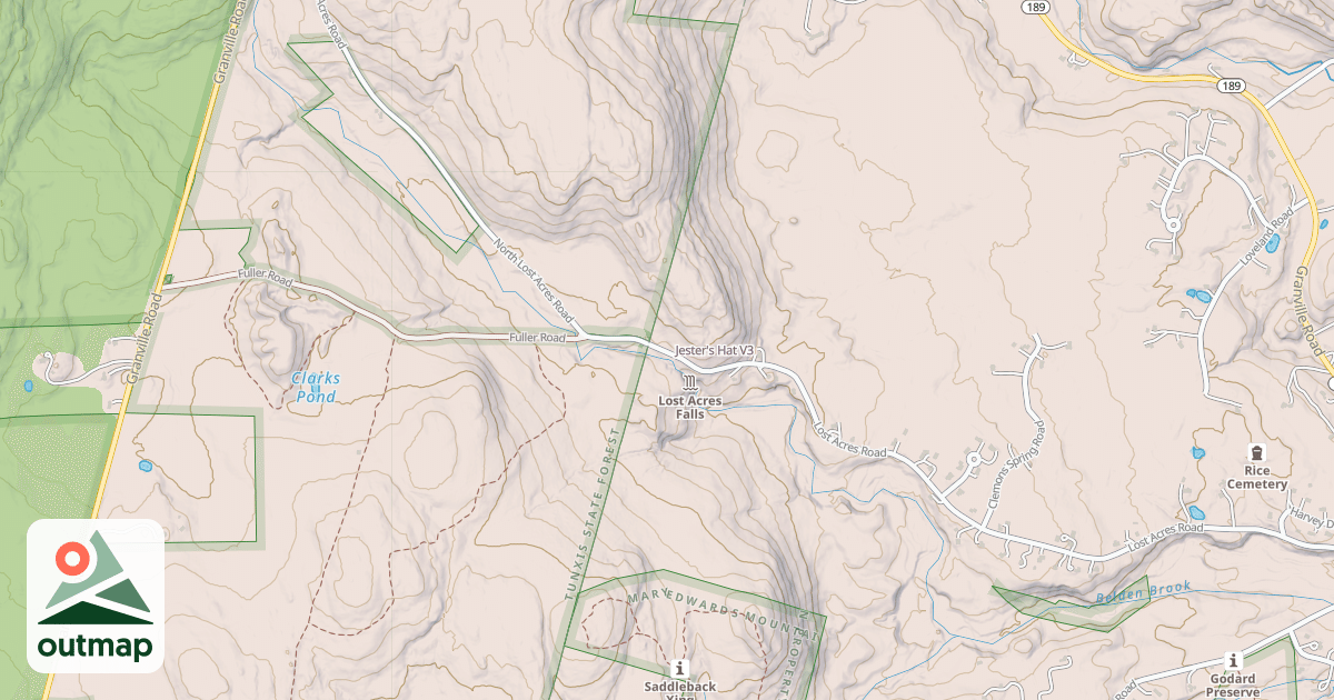 Map of Jester's Hat