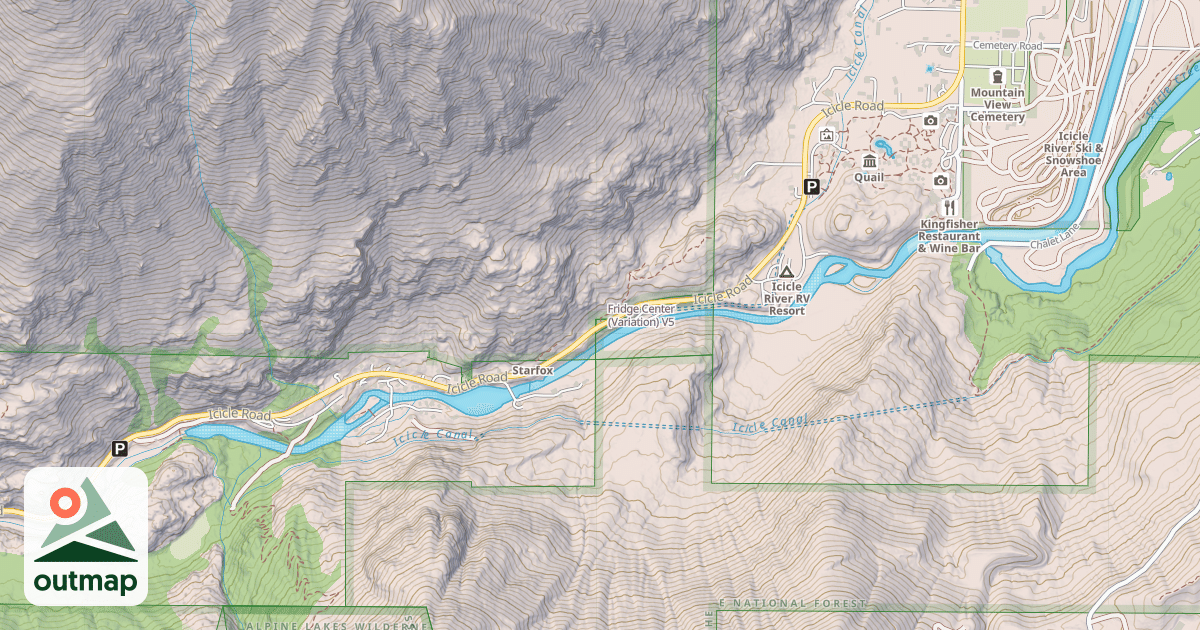 Map of Fridge Center (Variation)