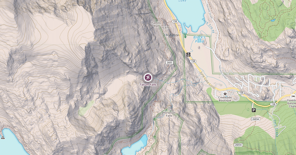 Map preview of Tatum Falls